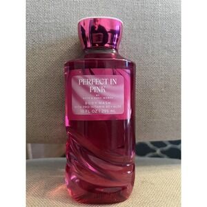 New Bath & Body Works PERFECT IN PINK Body Wash W/ Pro-Vitamin B5 - 10 oz.